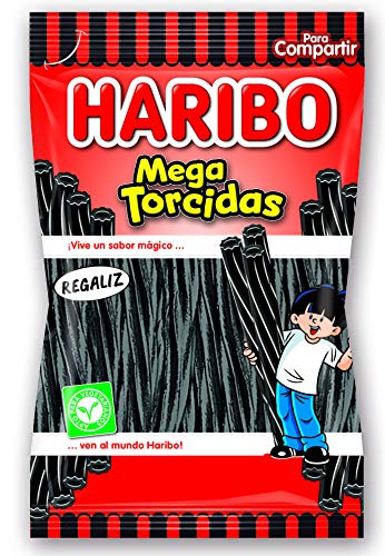 HARIBO Mega Torcidas Regaliz, 175 Gramo