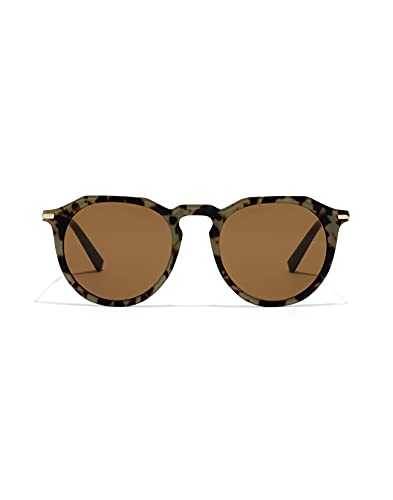 HAWKERS · Gafas de sol WARWICK CROSSWALK para hombre y mujer · HAVANA GREEN OLIVE