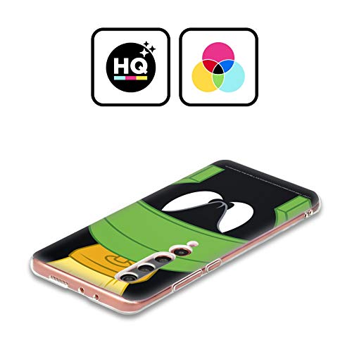 Head Case Designs Licenciado Oficialmente Looney Tunes Marvin El Marciano Cara Completa Carcasa de Gel de Silicona Compatible con Xiaomi Mi Note 10 Lite