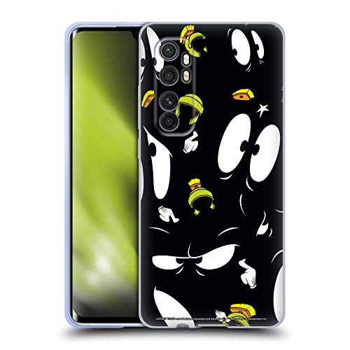 Head Case Designs Licenciado Oficialmente Looney Tunes Marvin El Marciano Patrones Carcasa de Gel de Silicona Compatible con Xiaomi Mi Note 10 Lite