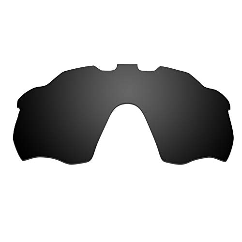 HKUCO Lentes de repuesto para Oakley Radar Pace Sunglasses Negro Polarized