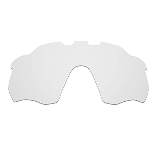 HKUCO Reforzar Lentes de repuesto para Oakley Radar Pace Sunglasses Transparente Polarized