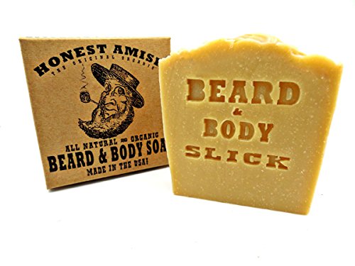Honest Amish Jabón para barba y cuerpo (liso)