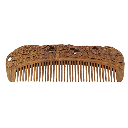 Hong Yi Fei-Shop Peine Peine De Peine De Pelo Retro Peine De Masaje De Dientes Peines de Corte de Pelo Resistentes al Calor (Color : A)