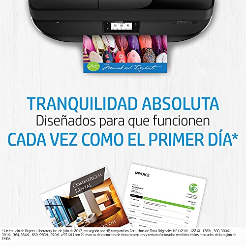 HP 303XL T6N03AE, Tricolor, Cartucho de Tinta de Alta Capacidad Original, Compatible con impresoras de inyección de tinta HP Tango; Tango X; Envy 6220, 6230, 7130, 7830