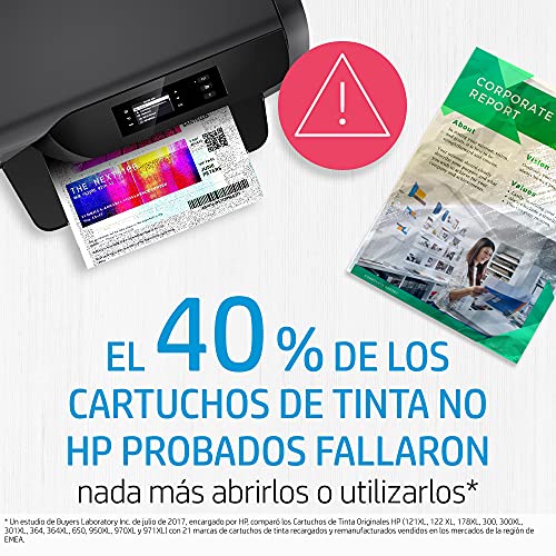 HP 304XL N9K07AE, Tricolor, Cartucho de Tinta de Alta Capacidad Original, Compatible con impresoras de inyección de tinta HP DeskJet 2620, 2630, 3720, 3730, 3750, 3760; HP Envy 5010, 5020, 5030