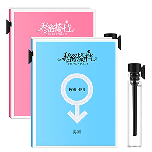 Hspemo Aerosol sexual de larga duración para mujeres y hombres, perfume sexy Flirt, 2 ml, perfume para mujer, set de regalo para San Valentín