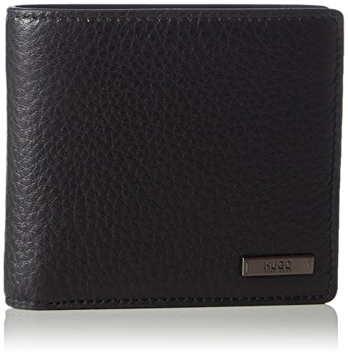 HUGO Element_4 CC Coin 10191374 01, Tarjetero para Hombre, Negro (Black), 11x10x2 cm (B x H x T)