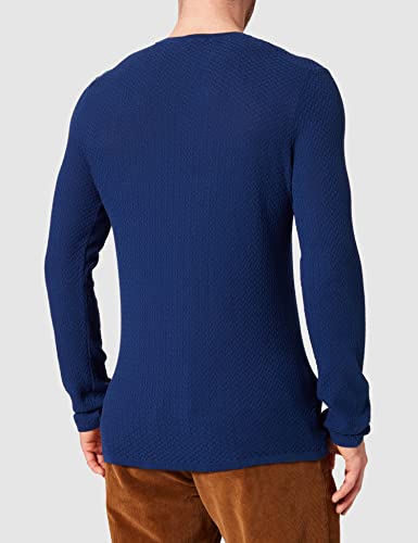HUGO Senor suéter, Azul (Navy 419), Small para Hombre