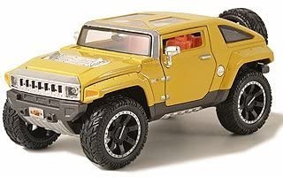 Hummer HX Concept en amarillo (escala 1: 24)