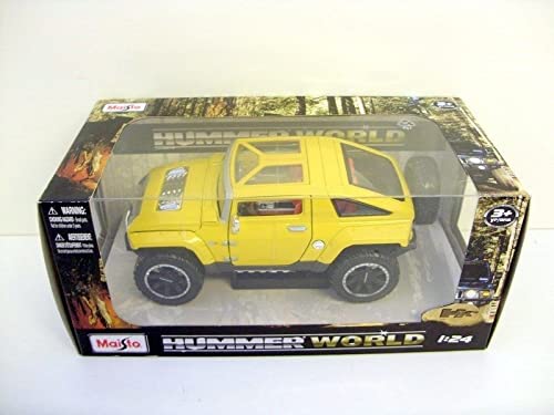 Hummer HX Concept en amarillo (escala 1: 24)