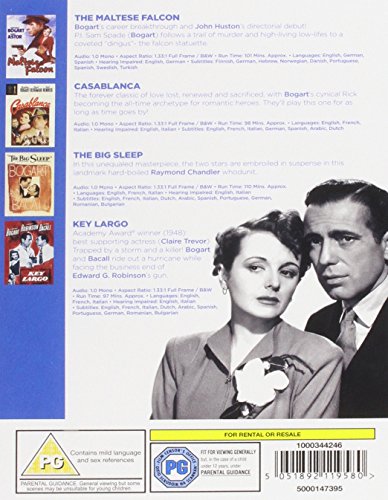 Humphrey Bogart: Golden Age Collection (4 Dvd) [Edizione: Regno Unito] [Italia]