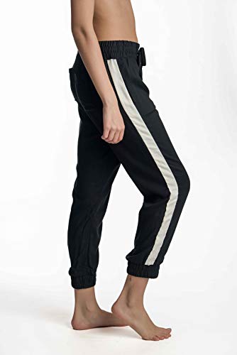 Hurley W Tuxedo Beach Jogger Pantalón De Chandal, Mujer, Black, S