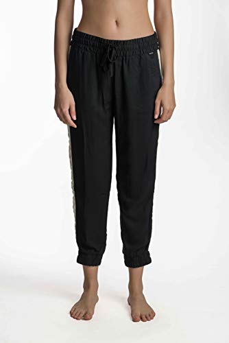 Hurley W Tuxedo Beach Jogger Pantalón De Chandal, Mujer, Black, S