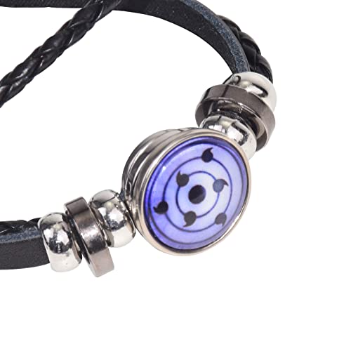 I3C Anime Pulsera con Diseño de Sharingan Accesorios de Cosplay para Hombres Mujeres Fan del Anime