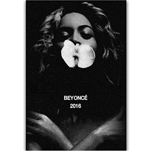 Impresión de arte Hot New Beyonce World Tour Music Star Singer Poster Wall Canvas Decoration-60x80cm Sin marco