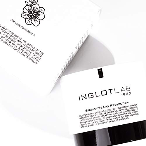 INGLOT LAB - Crema de dia - 50ml - Piel mixta/grasa - Evermatte Day Protection - Cosmetica Vegana - Crueltyfree