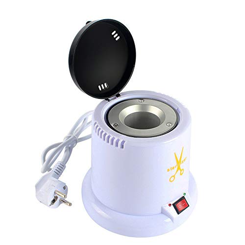 IPSUMOO Esterilizador 100W con Bolas de Cuarzo Desinfección rápida a 250 ° C para las tijeras de Peluquería, Manicura y Pedicura