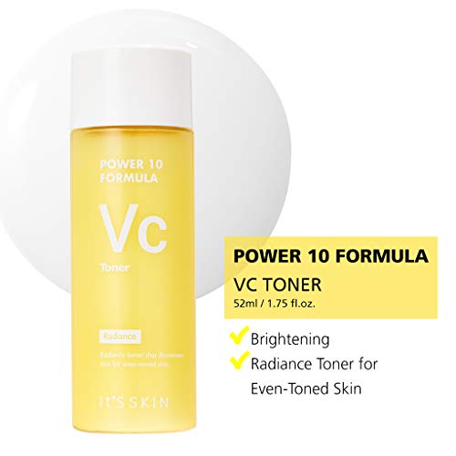 It'S SKIN Power 10 Formula VC Starter Trial Kit (Espuma limpiadora 1.18 oz. + Toner 1.75 oz. + Suero Effector 0.4 oz. + Crema 1.18 oz.)