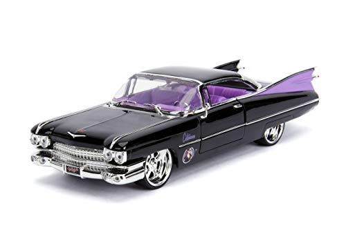 Jada - Vehículo coleccionismo Escala 1:24 Catwoman Cadillac Coupe Deville 1959 (253255006)