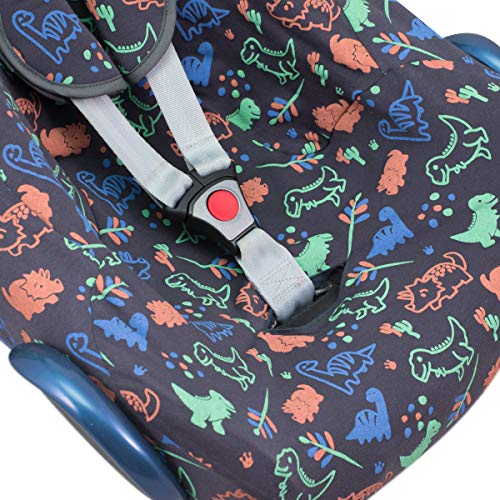 JANABEBE Funda compatible con Maxi Cosi Cabriofix, portabebe gr 0 Happy Dino