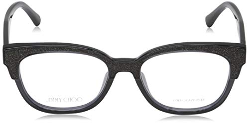 Jimmy Choo Brillengestelle Jc177-18R-51 Damen Monturas de Gafas, Negro (Schwarz), 49 para Mujer