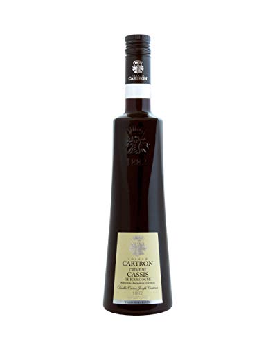 Joseph Cartron Licor de Grosella - I.G.P. Crème de Cassis de Bourgogne - Borgoña, Francia - 700 ml.