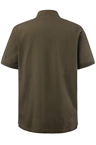 JP 1880 Poloshirt Piquee Polo, Grün (Oliv 44), XXXXXL para Hombre