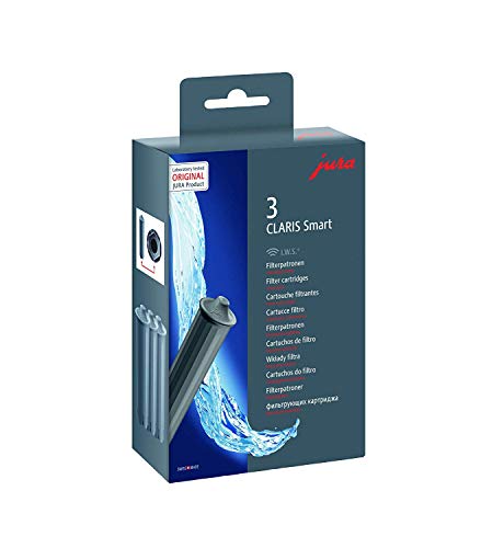 Jura 71794 Filtro de Agua, Gris, 4.5 cm, 1 pack of three print cartridges