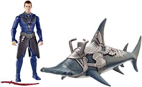 Justice League - Pack Aquaman y tiburón Martillo (Mattel FYR96)