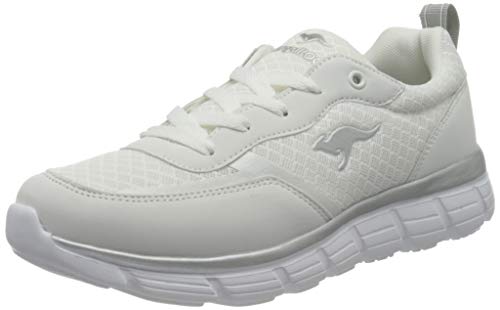 KangaROOS KR Mild, Zapatillas Mujer, White Vapor Grey 0001, 41 EU