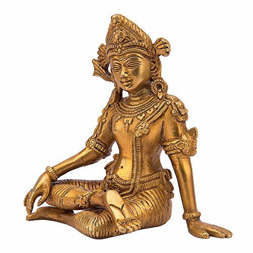 Kartique Brass Murti of Lord Indra Dev| Length 6 inches | Height 6 inches | Vastu Remedy | FengShui