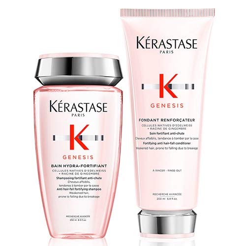 Kerastase Genesis Kit Shampoo 250ml + Conditioner 200ml Fortificante y Hidratante