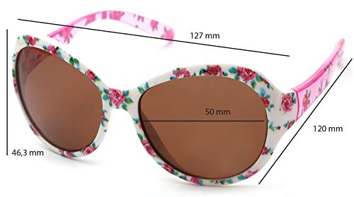 Kiddus Gafas de Sol POLARIZADAS para niña niño chica chico. UV400 Protección 100% contra rayos ultravioleta. A partir de 6 años. Resistentes, Seguras, ligeras y confortables