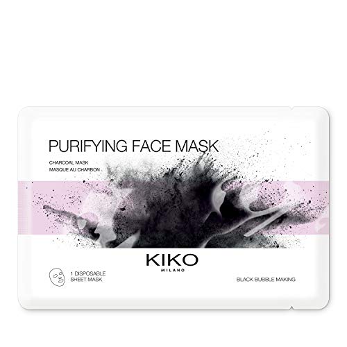 KIKO MILANO Purifying Mascarilla Facial Purificante de Tejido con Carbón Activo