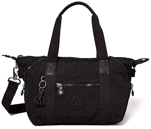 Kipling Bolso de hombro para mujer, 18,5 x 34 x 21 cm, color Negro, talla 18.5x34x21 cm