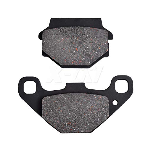 KYN Pastillas de freno delantero trasero para motocicleta Peugeot Django 125 Allure (4T/190 mm disco trasero) 2014-2019, Django 150 Allure 2014-2018 Disco orgánico