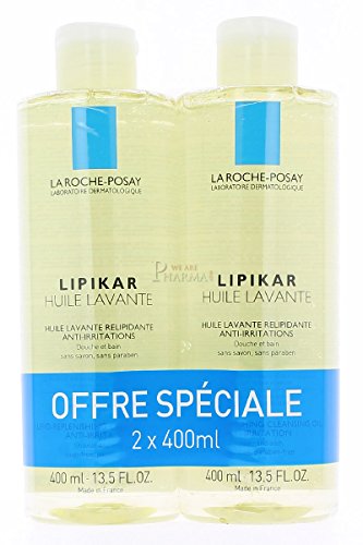 La Roche Posay - La Roche-Posay Lipikar Huile Lavante Relipidante 400 ml x 2