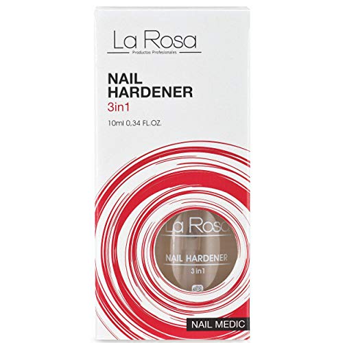 La Rosa nail medic hardener 3in1 endurecedor de uñas 3en1-10 ml