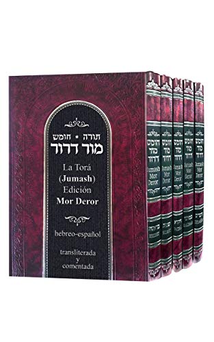 La Torá (Jumash). Edición Mor-Deror. Hebreo-español, transliterada y comentada