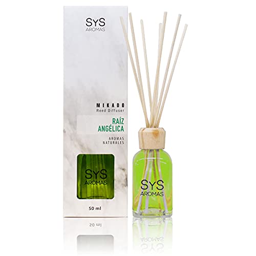 Laboratorio SyS Estuche Ambientador Mikado Raíz Angélica, 50 ml