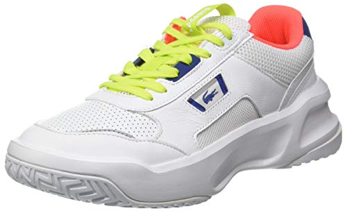 Lacoste Ace Lift 0120 1 SMA, Zapatillas Hombre, Blanco Wht Dk BLU, 43 EU