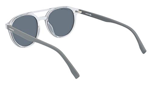 Lacoste L881S-057 Gafas, Crystal/Grey, 52/18/145 Unisex Adulto