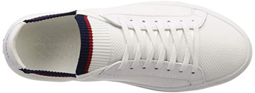 Lacoste LA PIQUEE 119 1 CMA, Zapatillas Hombre, Blanc (Wht/Nvy/Red 407), 39.5 EU