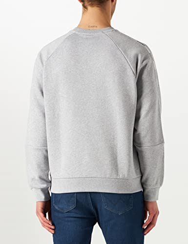 Lacoste SH1213, Sudadera Hombre, Gris (Argent Chine), M