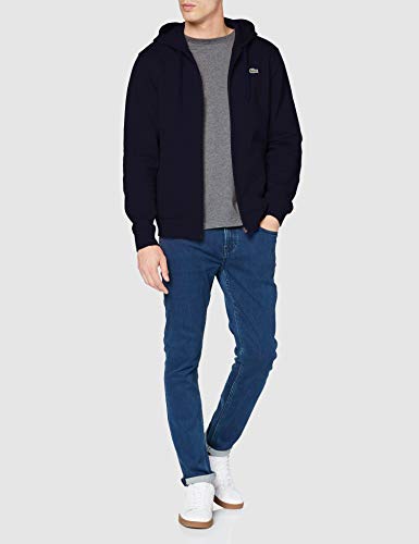 Lacoste Sport SH1551, Sudadera Hombre, Azul (Marine/Marine), XXL