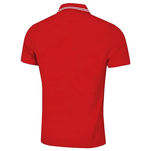 Lacoste Sport YH1482, Polo Hombre, Rojo (Rouge/Blanc), L