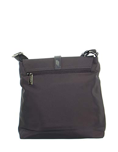 Lancater 42615 - Bolsa transportadora con trabilla (26 x 25 x 3 cm), color gris