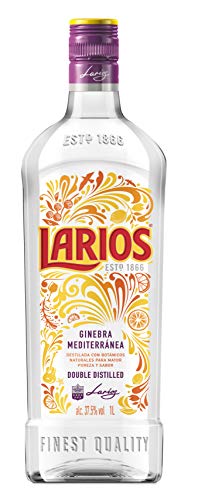 Larios Ginebra Mediterranea, 37.5%, 1L