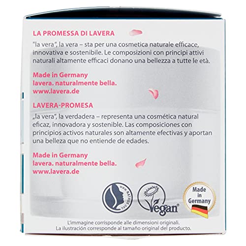 Lavera Basis Sensitiv Crema de Noche Antiarrugas Q10 - Con coenzima Q10 natural - Jojoba & Manteca de karité bio - vegano - biológico - cosméticos naturales 100% certificados - 50 ml